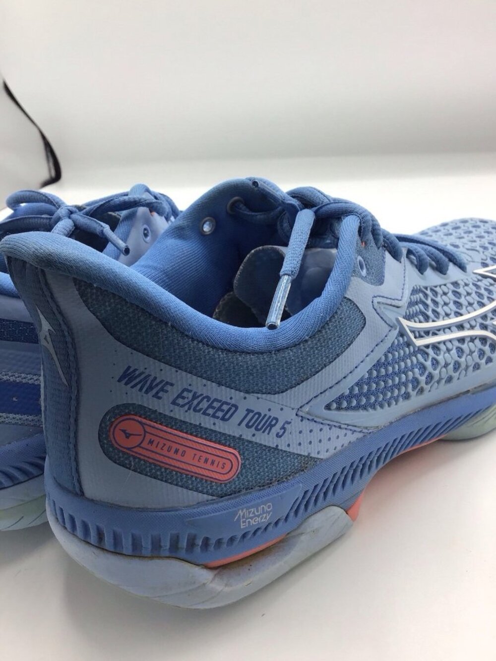 Mizuno Wave Exceed Tour 5 Enerzy Blue Tennis Shoes 9 - Picture 4 of 8